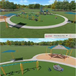 Artist's Rendering of Playground