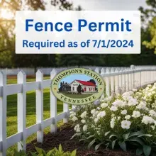 Fencer Permit Required Notice