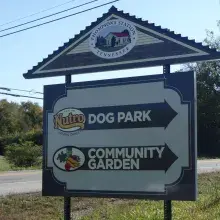 Dog Park Sign