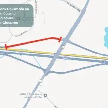 840 Land/Ramp Closures