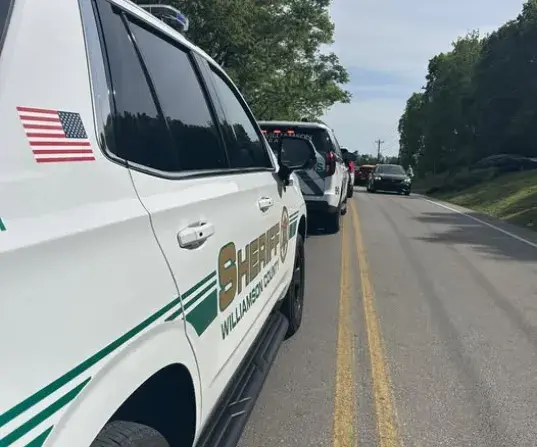 Wilco Sheriffs Car on Clayton Arnold Rd