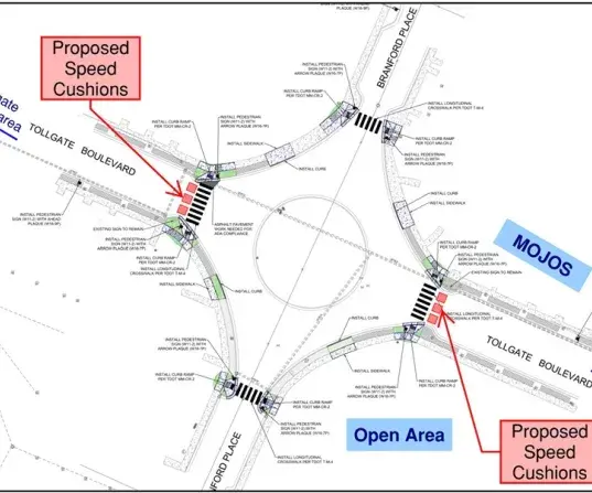Proposed Traffic Calming TV