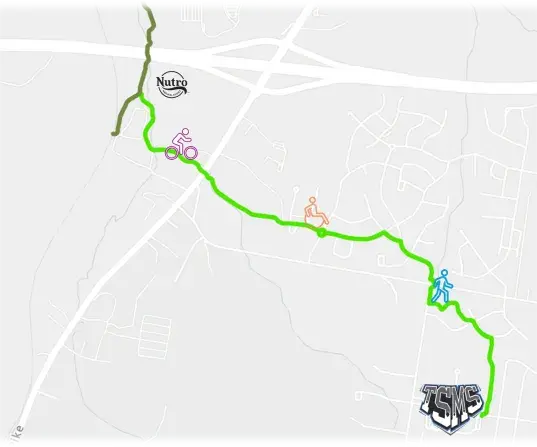 Greenway Trail Map