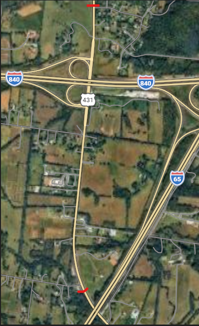 Lewisburg Pike Road Work